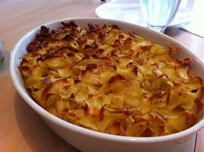 Savory kugel dish