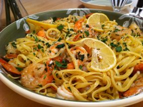 Shrimp scampi